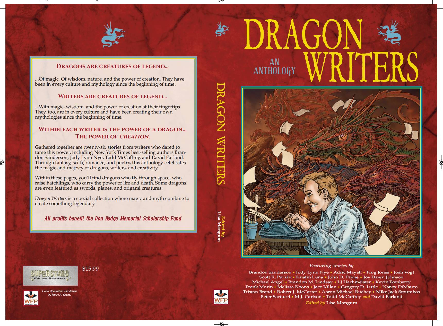 Cover art for Dragons!