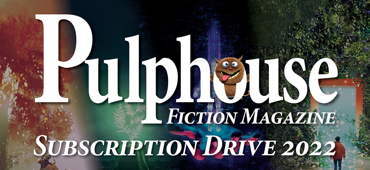 Cover art for Pulphouse Fiction Magazine Kickstarter