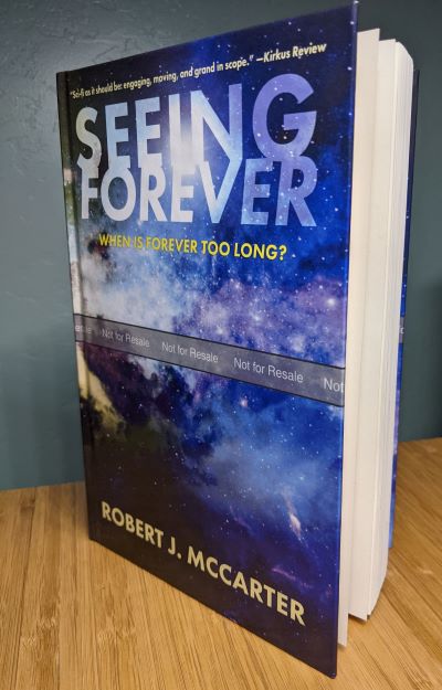 Cover art for Seeing Forever, Hard Cover Edition