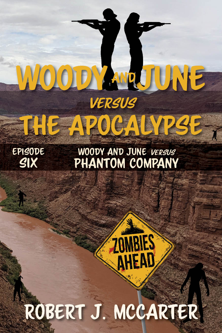 Cover art for Woody and June versus Phantom Company