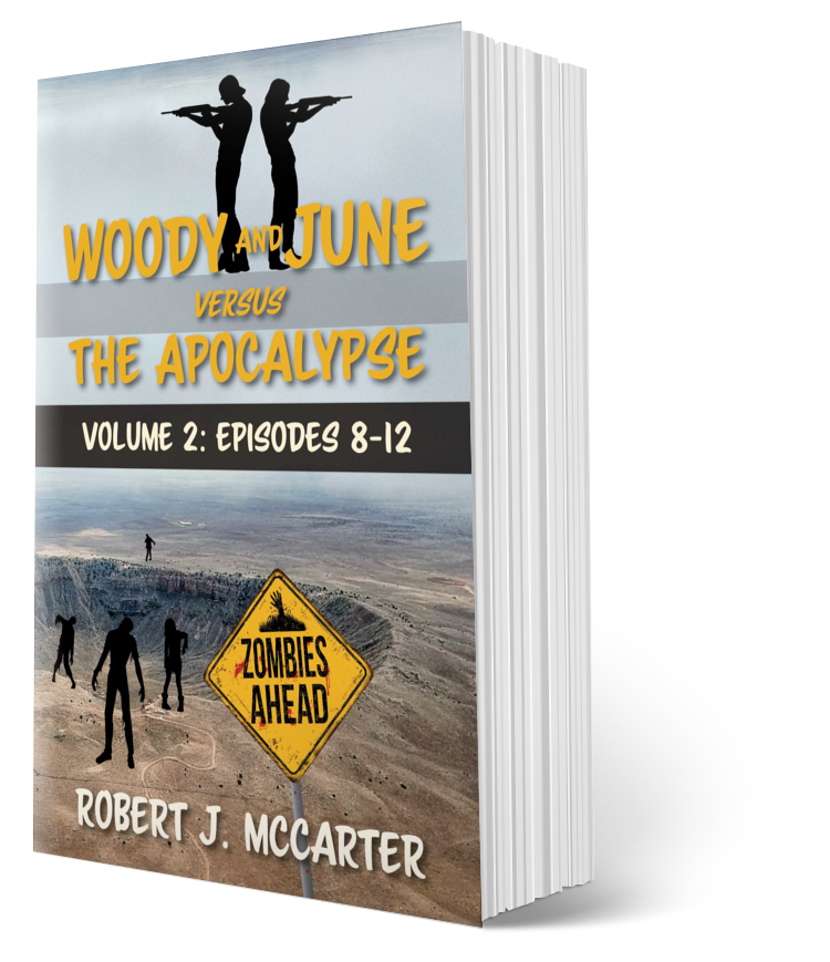 Cover art for Woody and June versus the Apocalypse, Volume 2