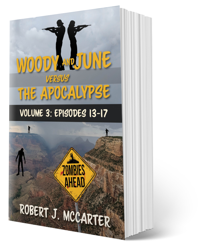 Cover art for Woody and June versus the Apocalypse, Volume 3